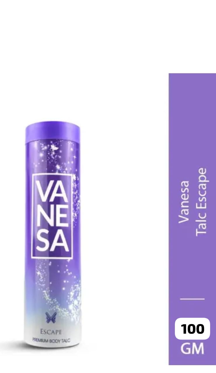 Vanesa Talc Escape – Premium Body Talc (100 gm)