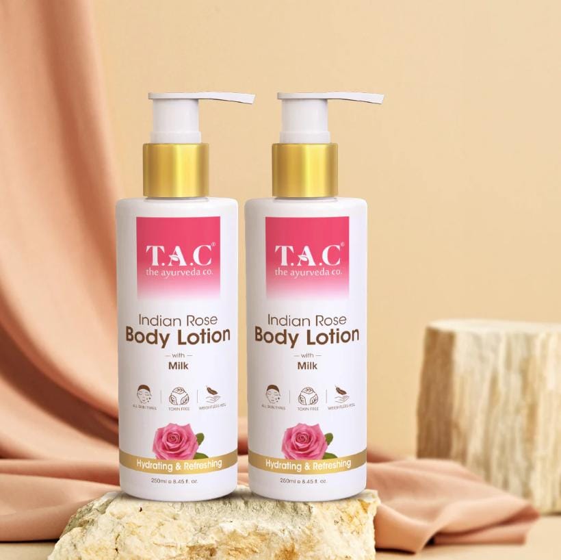 T.A.C Indian Rose Body Lotion – Hydrating & Refreshing